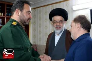 دیدار امام جمعه شهرستان ری از سه جانباز ۷۰ درصد