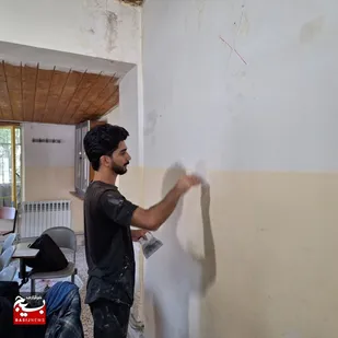 خدمت گروه جهادی شیخ الاسلامی در محله تازه آباد چالوس
