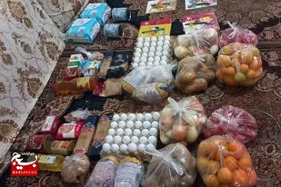 توزیع ۱۰۰بسته غذایی بین محرومین حاشیه زاهدان