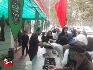 برپایی موکب محبان&zwnj;الرضا علیه&zwnj;السلام بسيجيان سازمان جهادکشاورزی مازندران