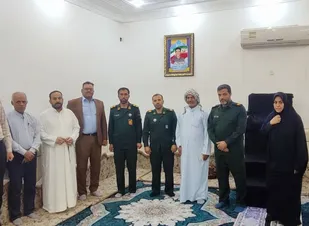 دیدار با خانواده شهید عبدالله رسیل&zwnj;زاده