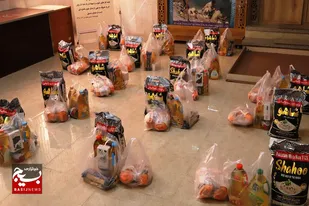 توزیع ۲۶۵۰ بسته معیشتی با همکاری ادارات کل استان همدان بین نیازمندان