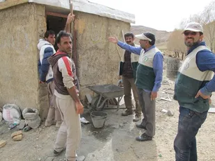 اعزام گروه جهادی سادات به روستای بیژگرد از توابع شهرستان بروجن