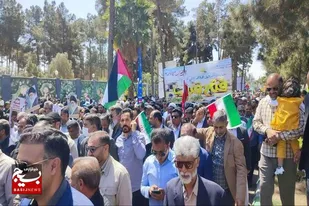 حضور شیعه و سنی در راهپیمایی روز قدس نشان از شکست دشمن دارد/ مردم نقشه های ایادی تروریست دشمن را نقش بر آب کردند