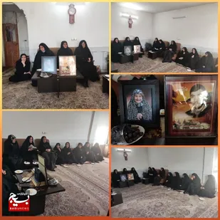 مادر شهید جمشید حیدری به فرزند شهیدش پیوست .