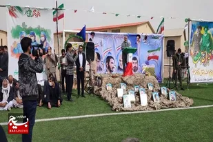 جشن بزرگ انقلاب به همت ناحیه سپاه زهک دراستادیوم ورزشی این شهرستان برگزار شد