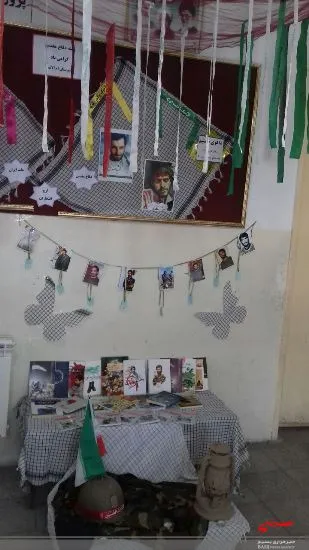 برپایی یادمان های دفاع مقدس در مدارس شهرستان اسفراین