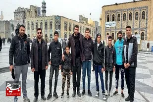 اعزام دانش آموزان زیارت اولی خرامه به مشهد مقدس