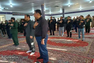 برگزاری مراسم عزاداری ابا عبدالله الحسین (ع) و یاران با وفایش در سپاه ملایر