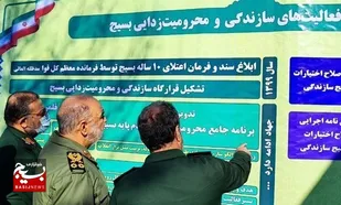 مراسم افتتاحیه ۳۰۵۰ طرح محرومیت&zwnj;زدایی بسیج برگزار شد