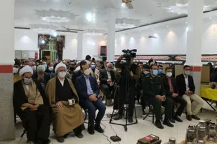 برپایی نمایشگاه قاب&zwnj;های بهشتی در روستای قلعه نو خرقان شاهرود+ تصاویر