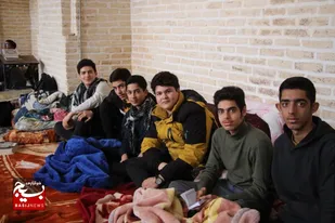 حضور در رنگ جوانان در مراسم عرفانی اعتکاف&nbsp;