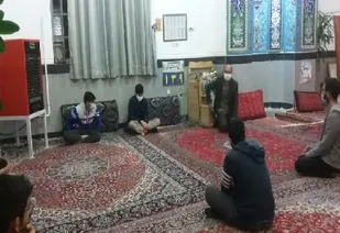 جلسه جوانه های صالحین در پایگاه بسیج امام هادی(ع)