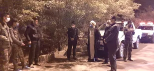 بازدید شبانه مسولان شهرستان کوهبنان از گشت های محله محور ( رضویون)