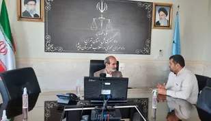 دیدار رئیس اداره آب و فاضلاب شهرستان پیشوا با  دادستان در خصوص موضوع فروش انشعابات فاضلاب