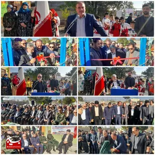 افتتاح  زمین چمن مصنوعی مدرسه یادآوران  اسلام آباد جدید شهرستان پارس آباد