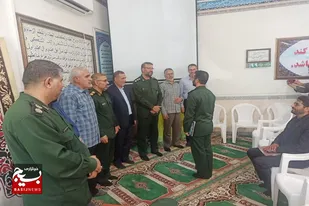 آیین تکریم و معارفه جانشین فرمانده سپاه ناحیه بهار