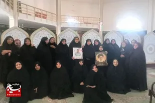 مراسم یاد بود شهیدوالا مقام جنگ رمضان ابوالفضل نداطلب &zwnj;با حضور مادر بزرگوار شهید