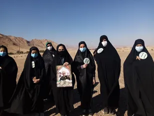 همایش پیاده روی دختران حاج قاسم در هرات برگزار شد