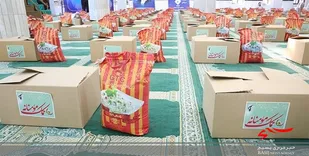 توزیع بیش از ۴ هزار بسته کمک معیشتی توسط بسیج سازندگی بوشهر