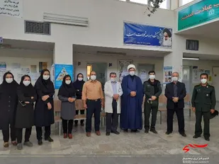 تقدیر از پزشکان بسیجی توسط سپاه شیروان