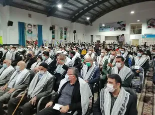 چهارمین یادواره شهدای آماد و پشتیبانی سپاه الغدیر در بهاباد برگزار شد