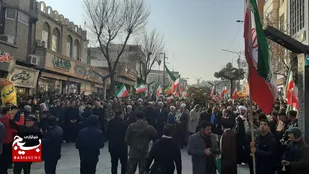 راهپیمایی ۲۲ دی ماه با هدف محکومیت اقدامات تروریستی و حمایت از نظام اسلامی