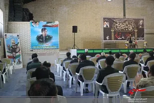 برگزاری مراسم عزاداری و سوگواری سالار شهیدان در جمع رزمندگان گردان 117 امام حسین علیه السلام