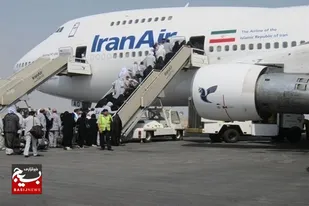 اعزام زائران خوزستانی به حج تمتع با ۱۹ فروند هواپیمای ایرباس