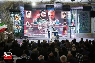 مراسم گرامیداشت شهید محسن صداقت و شهدای راه قدس برگزار شد