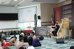 برگزاری مراسم وداع با پیکر جانباز شهید ناصر طحانی در سمنان+عکس