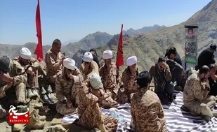 مراسم گرامیداشت شهید مدافع  امنیت&laquo;وجیه الله آذرنگ&raquo; برگزار شد