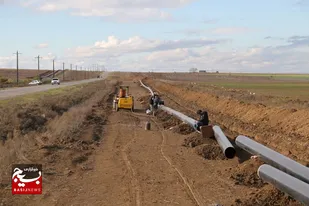 خط انتقال گاز به شمال استان اردبیل طبق برنامه زمان&zwnj;بندی در حال اجراست