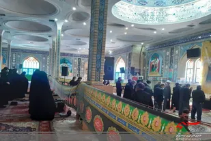 ویژه برنامه اربعین حسینی به همت پایگاه های مقاومت سرخه برگزار شد