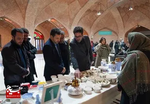 افتتاح نمایشگاه نوروزانه صنایع &zwnj;دستی در اردبیل