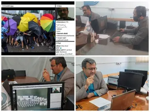 کارگاه آموزش مجازی ترکیب بندی در عکاسی در نجف آباد برگزار شد.