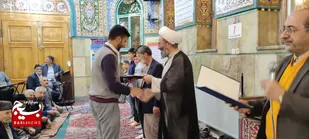 تقدیر ازخادمان افتخاری امامزاده سید بهلول و بقعه متبرک آقا میر هادی (ع) شهرستان خوی