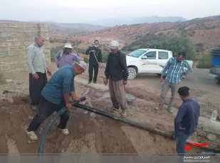 روستای &laquo;عزیزکشته&raquo; دلفان به همت سپاه و خیرین آبرسانی می&zwnj;شود
