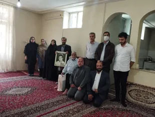 ديدار با خانواده معظم شهدا در بجنورد انجام شد.
