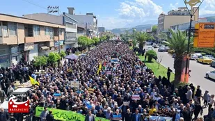 مشت کوبنده بر دهان رژیم صهیونیستی از بهشهر