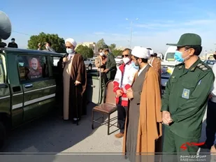 برگزاری رژه موتوری وماشینی مردم انقلابی وشهیدپرورشهرخورموج در42سالروزفجرپیروزی انقلاب