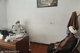 دیدار مسئول نمایندگی ولی فقیه درسپاه خاش با امام جمعه این شهرستان