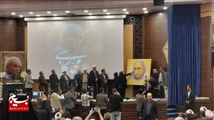 تجلی قدردانی جبهه انقلاب از یک عمر اخلاص در هنر بود