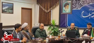 نشست کمیته هماهنگی و پشتیبانی بسیج دانش آموزی منطقه بسطام+ تصاویر