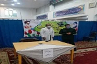 برپایی ایستگاه سلامت به همراه ویزیت رایگان مردم در مسجد پیامبر اعظم (ص)