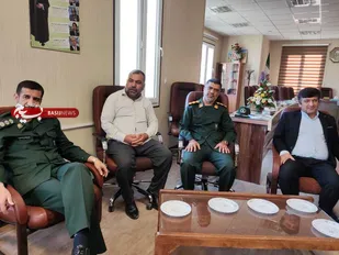 دیدار مسئولان سپاه فتح با کارکنان سازمان قضایی نیروهای مسلح استان