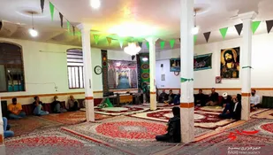 برگزاری مراسم عزاداری شهادت امام حسن مجتبی(ع) و پیامبراکرم(ص)روستای بختیارنظرآباد+تصاویر