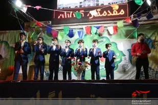 جشن ولادت در حرم شهدای گمنام کوه خضر