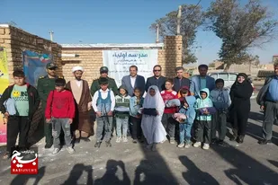 بازدید مسئولین استانی و شهرستانی از فعالیت گروه جهادی فاطمیون در فامنین