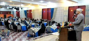 برگزاری ضیافت افطار در اداره کل راه آهن شمالشرق(1)+تصاویر